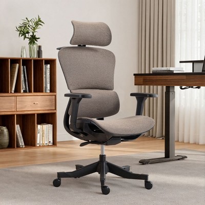 Ergonomic High Back Mesh Office Chair with 4D Adjustable Armrests, Lumbar Support, Comfort Mesh Desk Chair for Home Office - Cuddlewood