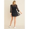 VENUS Womens Sheer Beauty Mini Dress - 2 of 4