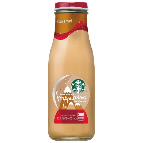 Starbucks Frappuccino Caramel Coffee Drink 13 7 Fl Oz Glass Bottle Target