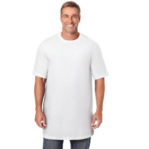 KingSize Lightweight Longer-Length Crewneck T-Shirt - 1 of 4