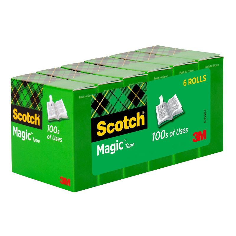 Scotch 6pk Magic Tape 3/4&#34;x800&#34;, 5 of 13