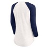 MLB Boston Red Sox Women's White 3/4 Sleeve Fashion T-Shirt - 3 of 3