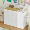 FUFU&GAGA Multi - Functional Changing Table Dresser: Ample Storage,Toxic - Free – Ideal for Baby Care - 4 of 4