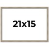 PosterPalooza | Classic Modern Silver Picture Frame - UV Acrylic, Backing Board, Hanging Hardware Included - 2 of 4