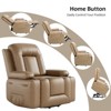 Power Lift Faux PU Recliner Chair - Heat and Massage, Adjustable Back & Legs, Heavy Duty Lift Sofa for Seniors, for Elderly and Mobility Impaired - 2 of 4