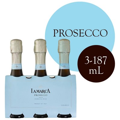 La Marca Prosecco Sparkling Wine - 187ml Mini Bottle : Target