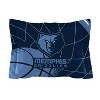 Sweet Home Collection NBA Memphis Grizzlies Comforter & Pillow Sham Set - 3 of 3