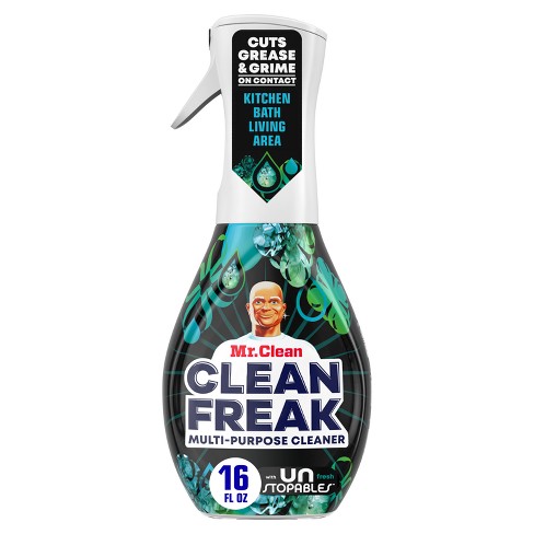 Mr. Clean, Clean Freak Deep Cleaning Mist Multi-Surface Spray, Unstopables  Fresh Scent Starter Kit, 1 count, 16 fl oz