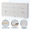GustoWave Fluted Solid Wood Dresser with 10 Drawers, 59" Modern Versatile Chest of Drawers with Anti-tipped Device - 4 of 4