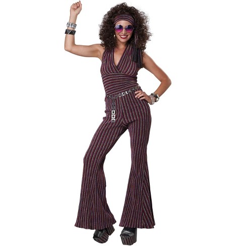 California Costumes 70's Halter Pant Set Women's Costume : Target