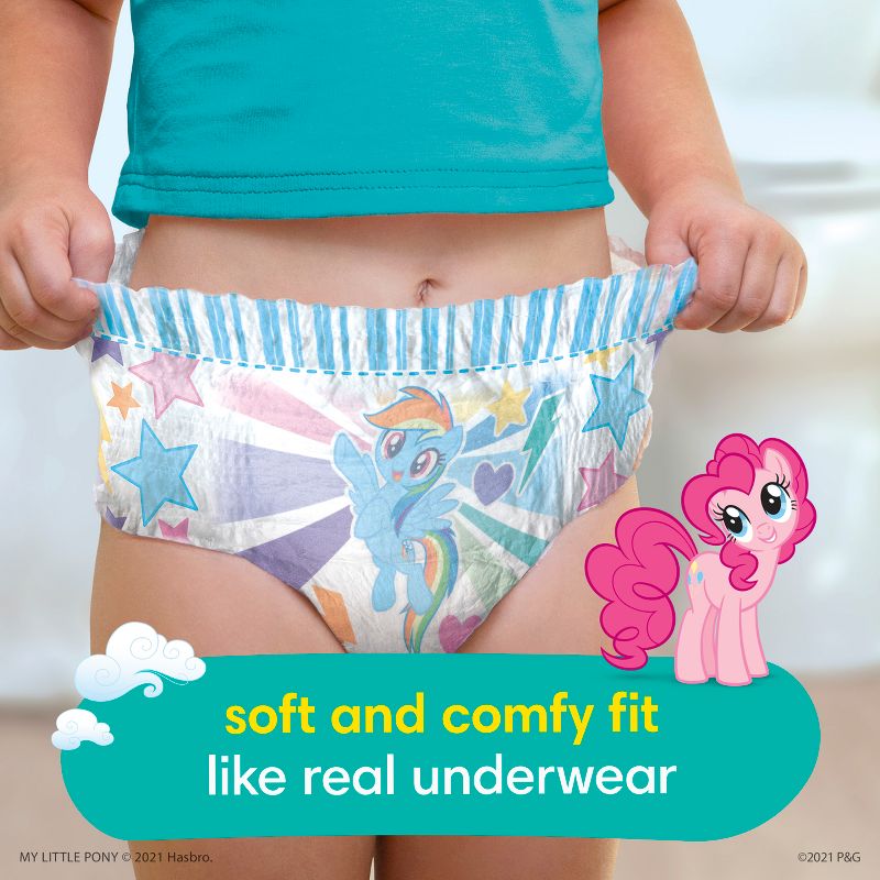 Pampers Easy Ups Girls' My Little Pony Disposable Training Underwear - (Select Size and Count), 4 of 18
