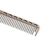 Unique Bargains Hair Comb Detangling Dressing Comb for Hair Styling Stainless Steel 7.08" 1Pc - 4 of 4