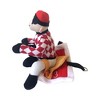 Midlee Red Jockey Dog Costume - 3 of 4
