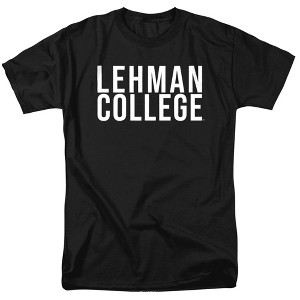 Men's Lehman College Official Stacked T-Shirt - 1 of 4