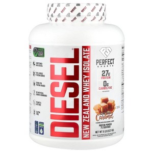 PERFECT Sports Diesel®, New Zealand Whey Isolate, Salted Caramel, 5 lb (2.27 kg) - 1 of 2