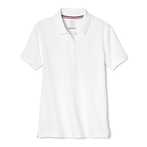 French Toast School Uniform Girls Short Sleeve Fitted Stretch Pique ...