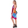 LA LEELA Women's Beachwear Summer Beach Wrap Bikini Wraps Sarong Swimwear Swim Cover Up Skirt Pareo Coverups for Women One Size Pink,Floral - 2 of 4