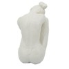 SEVOBAL Party Decorations and Accessories Seated Stone and Resin Woman Figurine Smooth White Finish for Living Room, White, 13"*6"*11" - 4 of 4