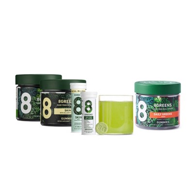 8Greens Gummies Made From Real Greens 60-Day Supply & 2 Lollipops