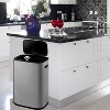 14.5 Gal/55 L Motion Sensor Trash Can, Automatic Garbage Can with Soft-Close Lid and Handle, Rectangle Touchless Waste Basket - 4 of 4