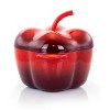MegaChef Pepper Shaped 3 Quart Enameled Cast Iron Casserole - 3 of 4
