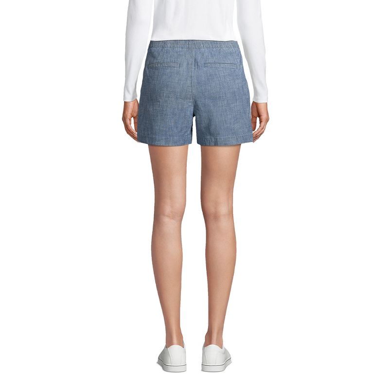 Lands' End Women's Pull On 7" Chino Shorts, 2 of 7