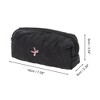 Unique Bargains Handheld Bow Embroidery Makeup Bag 3 Pcs - 4 of 4