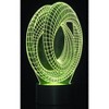 Link 3D Corkscrew Lighting Laser Cut Precision Multi Colored LED Night Light Lamp - Great For Bedrooms, Dorms, Dens, Offices and More! - 2 of 4