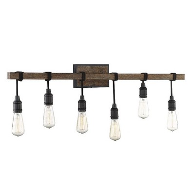Durango 6-Light Rustic Industrial Vanity Fixture