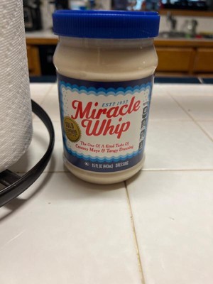  Kraft Miracle Whip Dressing Plastic Jar 30 oz : Mayonnaise :  Grocery & Gourmet Food