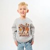 The Juniper Shop March Vibes Basketball Cheetah Youth Sweatshirt - 2 of 4