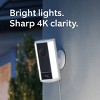 Ring Spotlight Cam Pro 2nd Gen, Plug-In Retinal 4K for Ultra-Clear video, 10x Enhanced Zoom, 2 LED Spotlights to Illuminate Key Outdoor Areas - White - 2 of 4