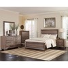 Gulches Rustic Modern Nightstand with Soft Neutral Finish, Dual Storage Drawers, Sturdy Wooden Frame, Versatile Design - 2 of 4