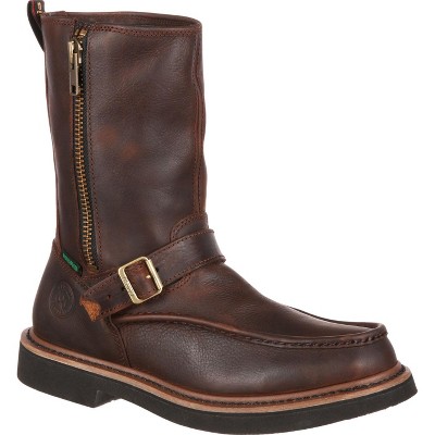 Men's Georgia Boot Side Zip Waterproof Work Wellington