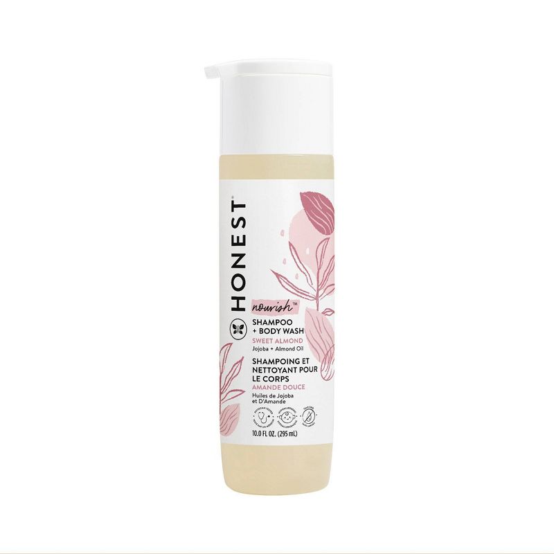 The Honest Company Nourish Shampoo + Body Wash - Sweet Almond - 10 fl oz, 1 of 14