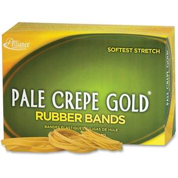 Alliance Rubber Bands No.54 1lb Pale Crepe Gold 20545