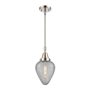 Geneseo - 1 Light Stem Hung Mini Pendant In Industrial Style-9.63 Inches Tall and 6.5 Inches Wide - 1 of 1