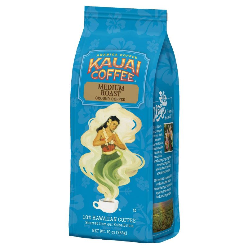 Kauai Coffee Koloa Estate Medium Roast Ground Coffee - 10oz, 4 of 8