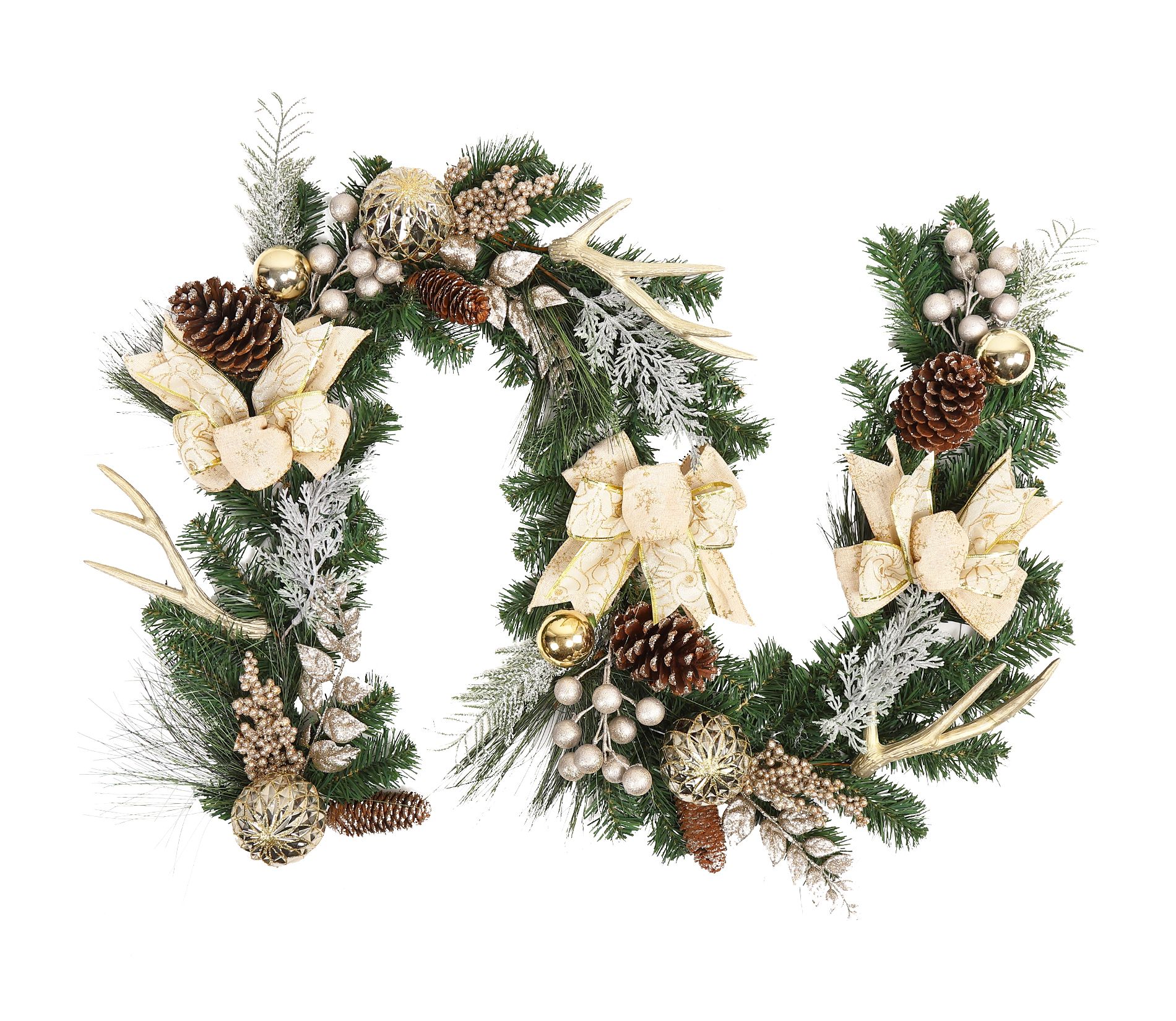 6 Ft Christmas Garland with Lights