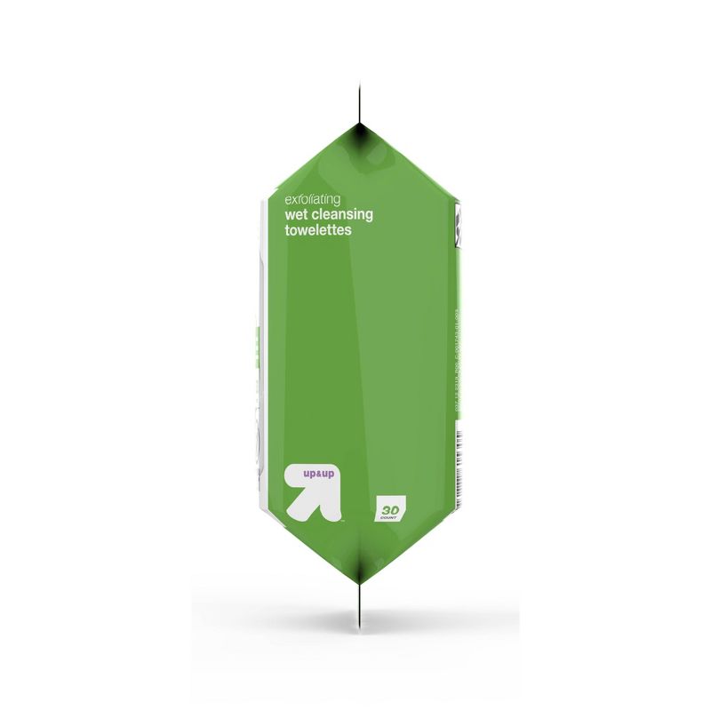 Exfoliating Cleansing Towelettes - Cucumber - 30ct - up & up™, 6 of 7