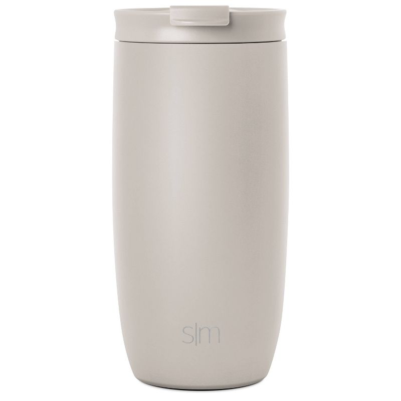 Simple Modern Voyager 16oz Stainless Steel Travel Mug with Insulated Flip Lid Powder Coat, 1 of 6