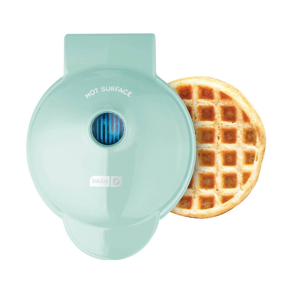 Photos - Toaster Dash Mini Maker Waffle - Aqua