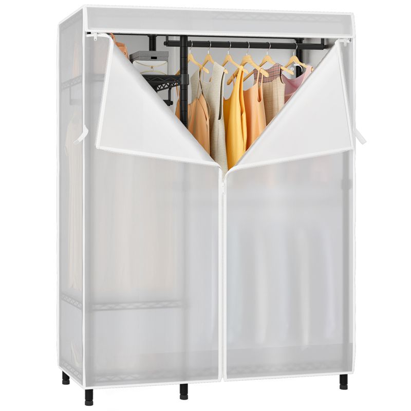 VIPEK V2C Covered Clothes Rack, Metal Clothing Rack with Translucent Cover, Max Load 600LBS, 1 of 12