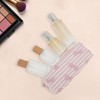 Unique Bargains 1 Pc Simple Floral Style Drawstring Makeup Bag for Vacation Polyester - 4 of 4