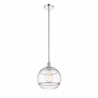 Rochester - 1 Light Stem Hung Mini Pendant In Industrial Style-12.88 Inches Tall and 12 Inches Wide