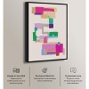Art Remedy Dreaming of a dream Geometric Modern Color Block Abstract Wall Art Framed - 3 of 4