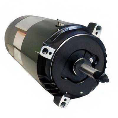 Black Stainless Steel 1.5 HP Pool Pump Motor