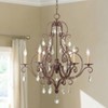Generation Lighting Chateau Mocha Bronze Crystal Chandelier - 2 of 4