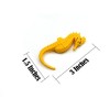 Collectible Wildlife Gifts | Seahorse, Yellow, Hand Painted, Related to Pipefish, and Seadragons, Realistic Rubber,  Gift,     2 1/2"    F1795 B145 - 2 of 4