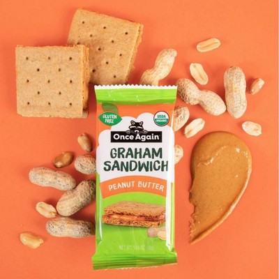 Once Again Peanut Butter Graham Sandwiches Cookies - 7.95oz